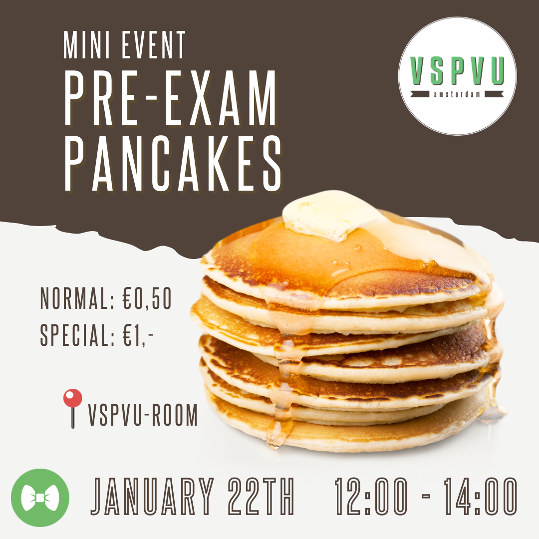 Mini Event: Pre-exam Pancakes